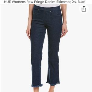 BNWT Hue Women’s Jean Leggings Size M 8/10 98% cotton 2% spandex